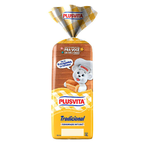 PAO DE FORMA PLUSVITA TRAD 480G