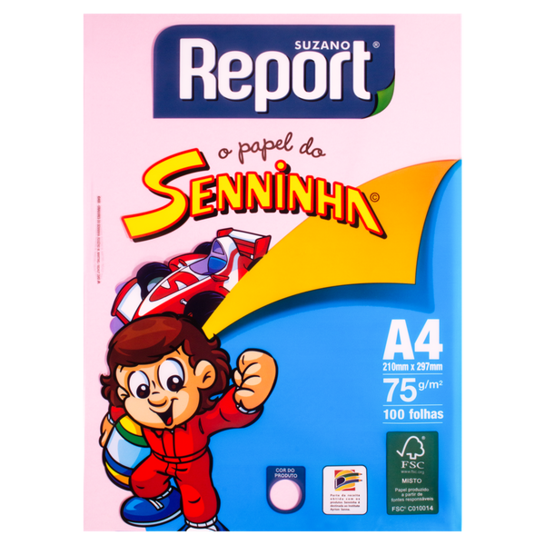 PAPEL REPORT SENINHA RS A4