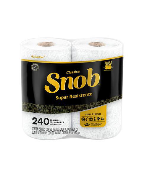 PAPEL TOALHA SNOB MULTIUSO FD 100FLS