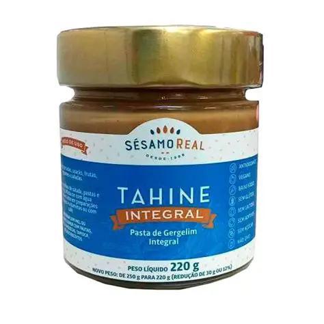 PASTA DE GERGELIM TAHINE INTEGRAL SESAMO 220G