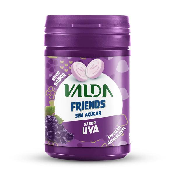 PASTILHA VALDA FRIENDS UVA PT 50G