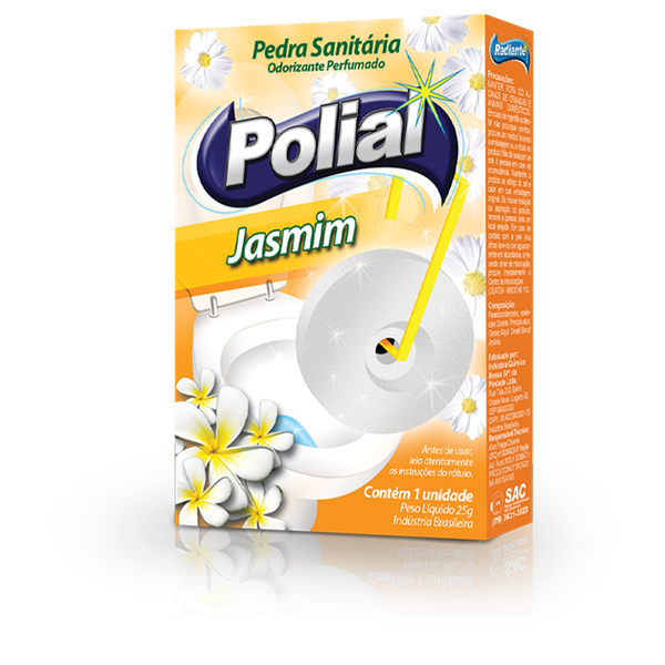 PEDRA SANIT POLIAL JASMIM 25G 