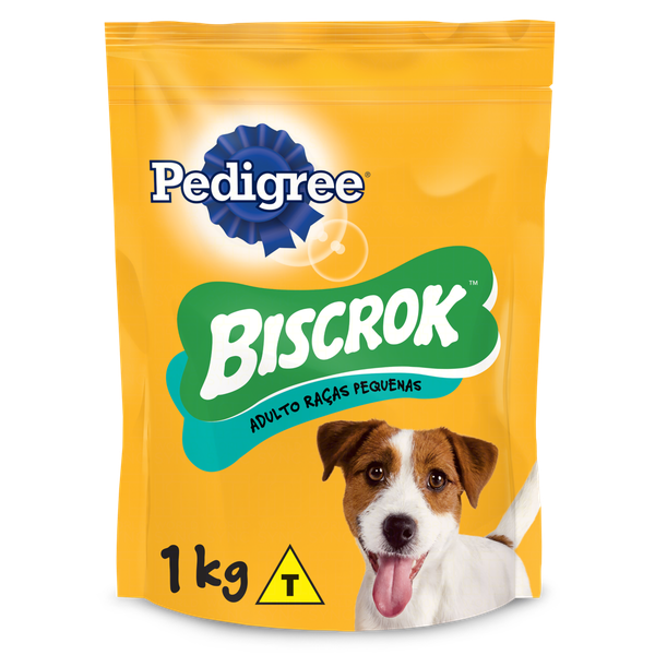 PETISCO P CAES PEDIGREE BISCOITOROK AD RAC PEQ LEITE 1KG
