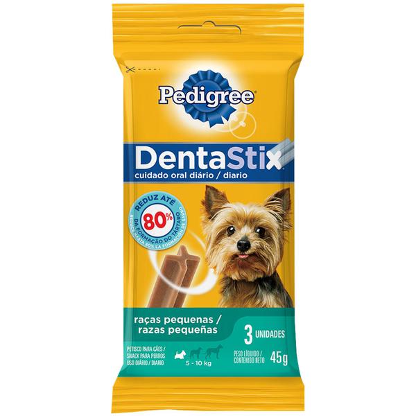 PETISCO P CAES PEDIGREE DENTASTIX 3 STICKS RAC PEQ 45G