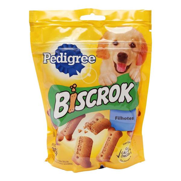 PETISCO TIPO BISCOITO CANINO PEDIGREE JUNIOR BISCROCK 300G