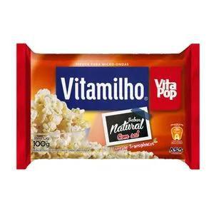 PIPOCA MICRO VITAMILHO NATURAL 100G