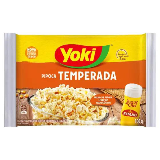 PIPOCA MICRO YOKI TEMP TOQUE DE CHEF 100G