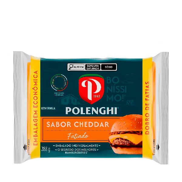 POLENGHI SABOR CHEDDAR POLENGHI 288G