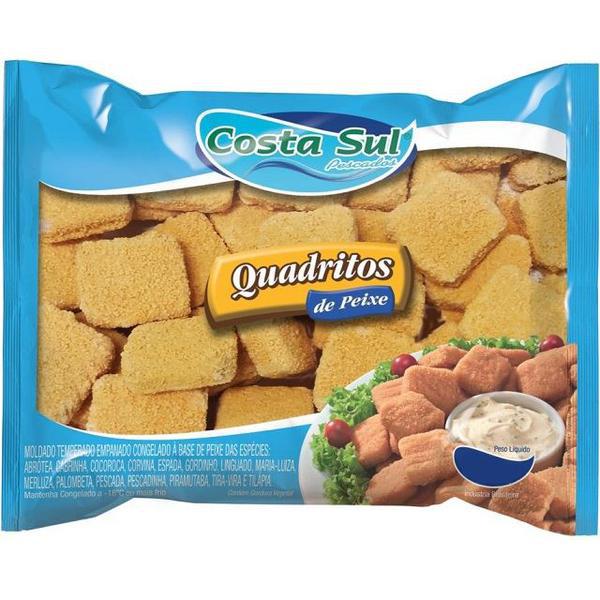 QUADRITOS DE PEIXE EMPANADO COSTA SUL 400G