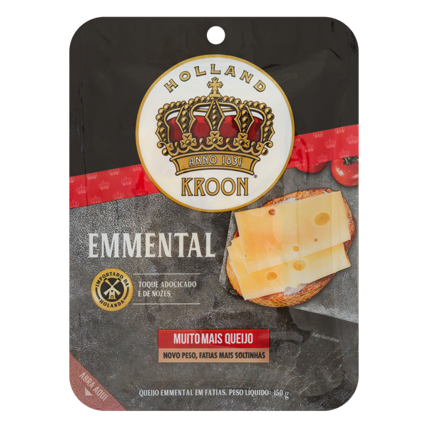 QUEIJO HOL KROON EMMENTAL FAT 150G