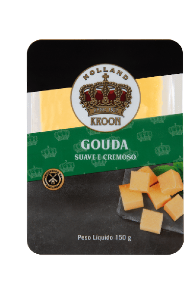QUEIJO HOL KROON GOUDA FAT 150G