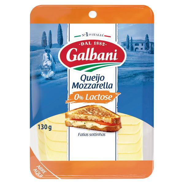QUEIJO MUSSARELA GALBANI ZERO LACTOSE FAT 130G