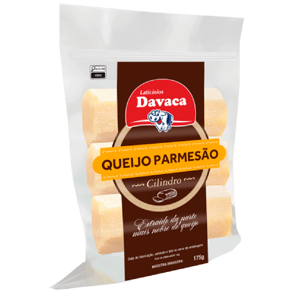 QUEIJO PARMESAO CILINDRO DAVACA 175G