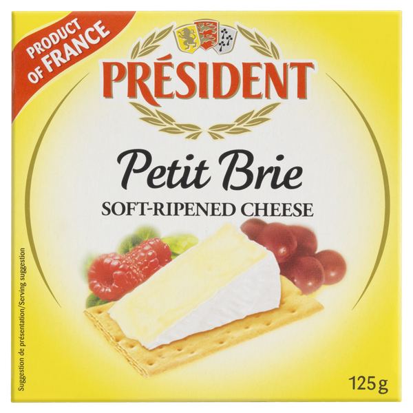 QUEIJO PETIT BRIE PRESIDENT 125G