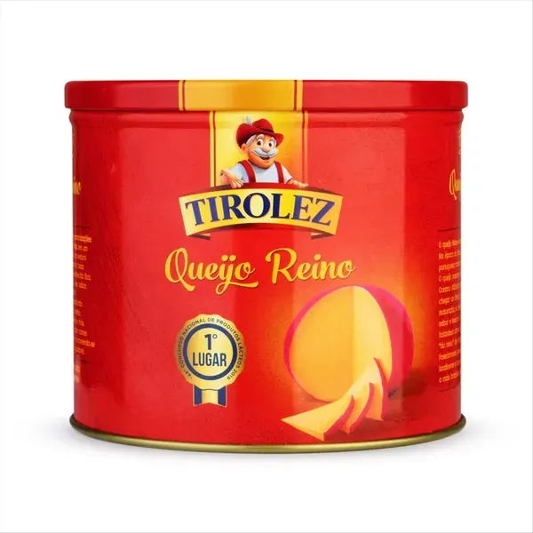 QUEIJO REINO TIROLEZ LATA P KG