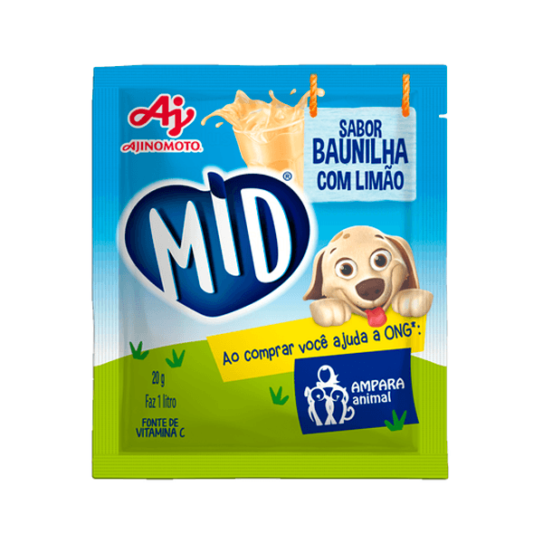 REFR EM PO MID BAUNILHA C LIMAO AJINOMOTO 20G