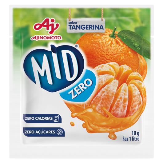 REFRESCO EM PO MID ZERO TANGERINA 8G