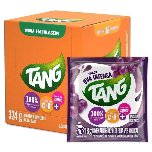 REFRESCO EM PO TANG UVA INTENSA 18 UN 18G