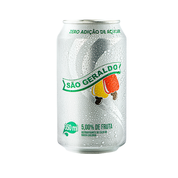 REFRI DE CAJU SAO GERALDO S/ ACUCAR LT 350ML