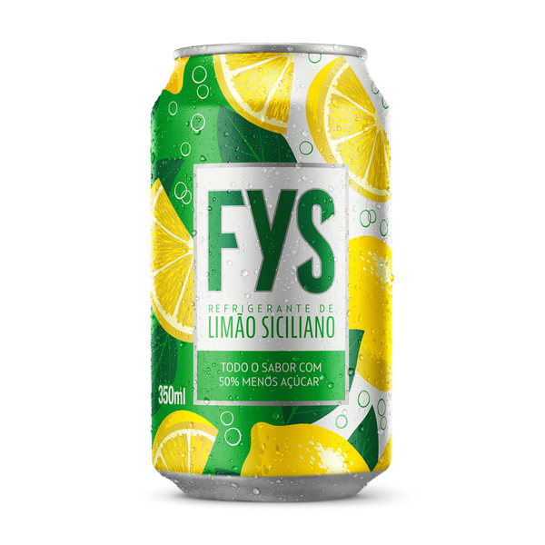 REFRIGERANTE FYS LIMAO SICILIANO LT 350ML