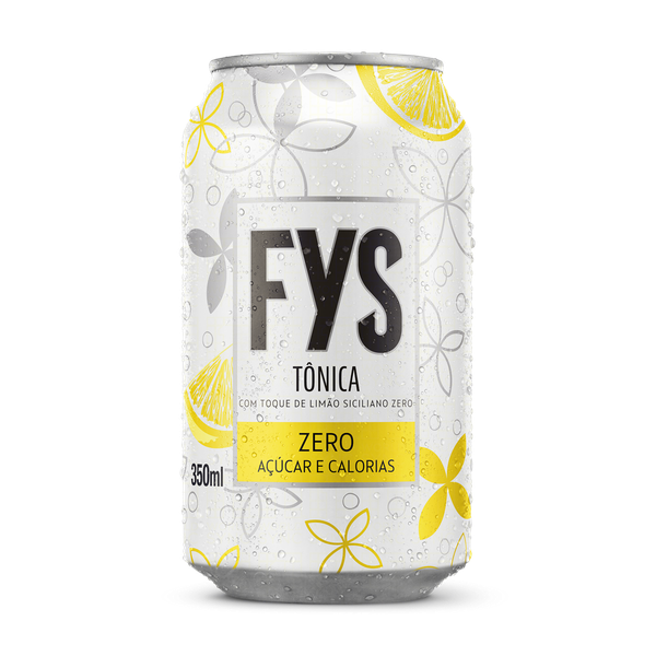REFRIGERANTE TONICA ZERO FYS 350ML