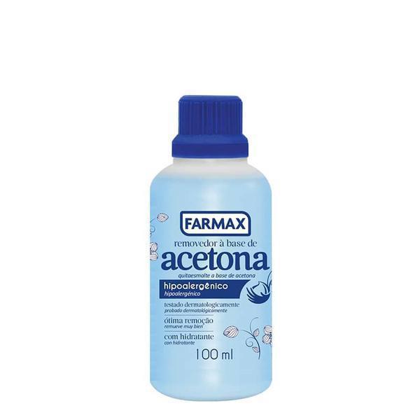 REMOVEDOR COM ACETONA FARMAX 100ML