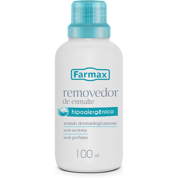REMOVEDOR SEM ACETONA FARMAX 100ML