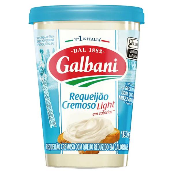 REQUEIJAO CREM LIGTH GALBANI 190G