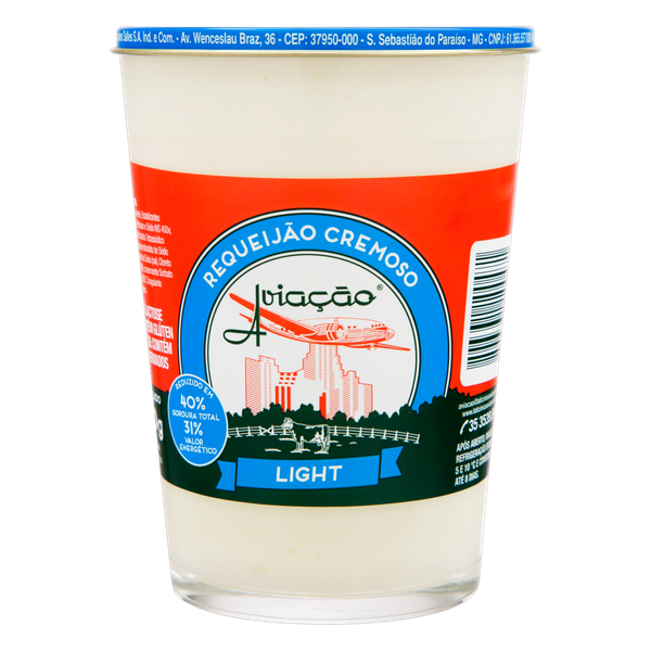 REQUEIJAO LIGHT AVIACAO 250 G