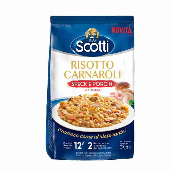 RISOTTO SPECK PORCIN RISO SCOTTI 210G