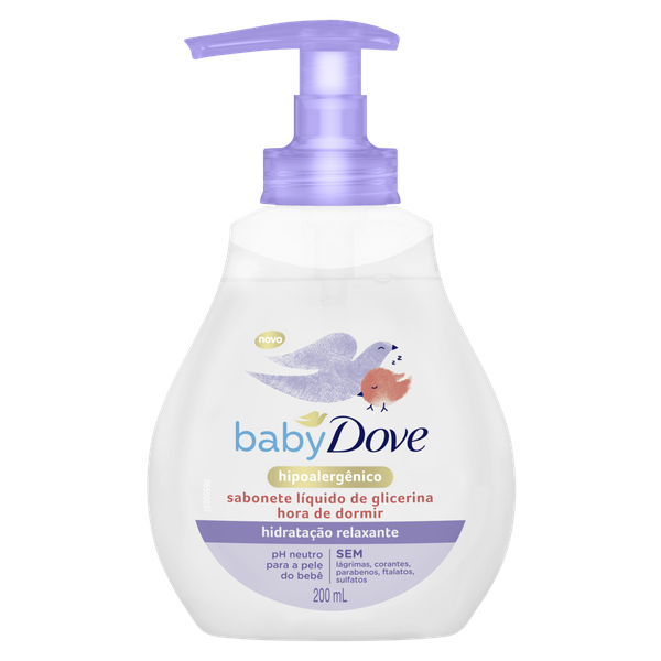 SAB LIQ DOVE BABY HIDR H.DORMIR 200ML