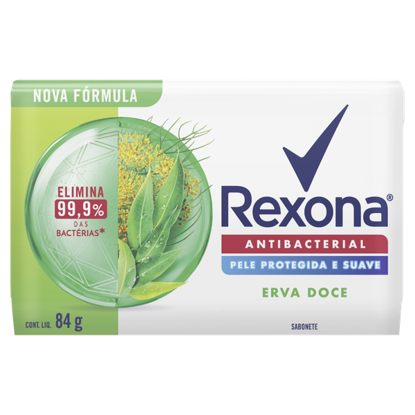 SAB REXONA ANTIB ERVA DOCE 84G