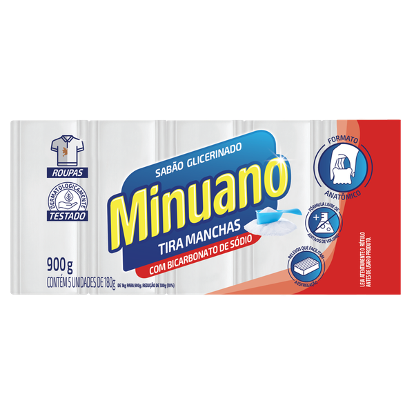 SABAO BARRA MINUANO TIRA MANCHAS 900G
