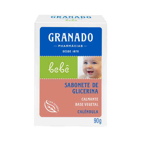 SABONETE GLIC. BEBE CALENDULA GRANADO 90G