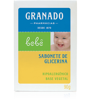 SABONETE GLICERINA HORTELA GRANADO 90GR