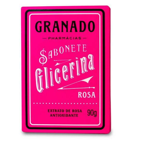 SABONETE GLICERINA ROSA GRANADO 90GR