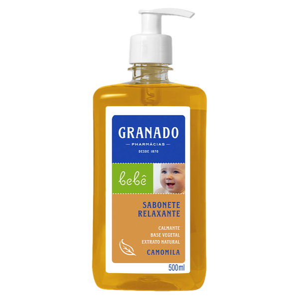 SABONETE LIQ.BEBE CAMOMILA GRANADO 500ML