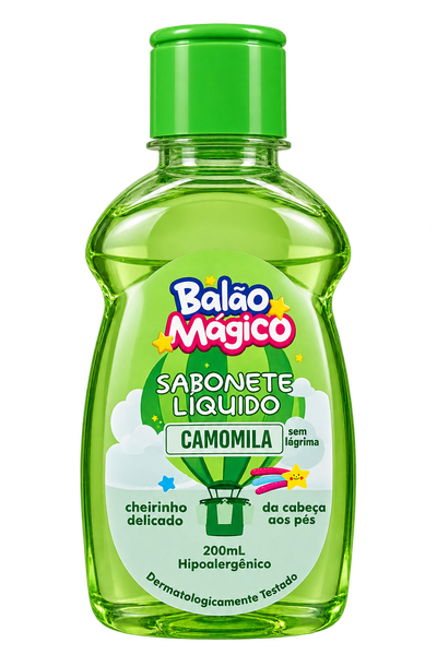 SABONETE LIQ CAMOMILA BALAO MAGICO 200ML