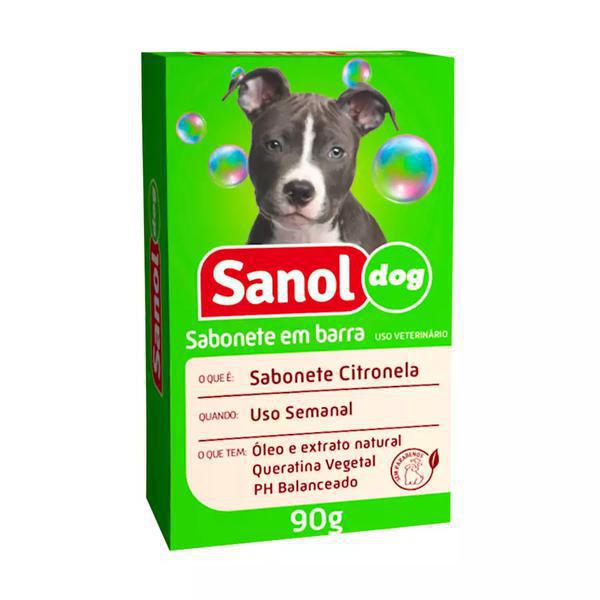 SABONETE SANOL DOG CITRONELA 90G