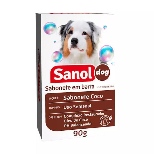 SABONETE SANOL DOG COCO 90G