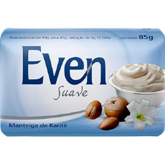 SABONETE SUAVE MANTEIGA DE KARITE EVEN 85G