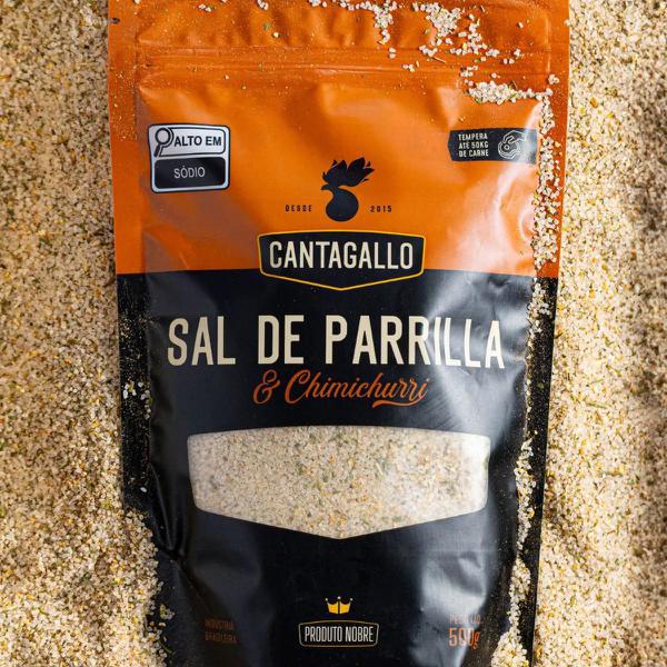 SAL DE PARRILLA CANTAGALLO CHIMICHURRI POUCH 500G