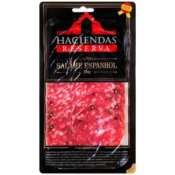 SALAME ESPANHOL PIMENTA HACIENDAS RESERVA 100G