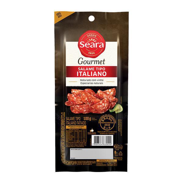 SALAME ITALIANO FATIADO SEARA 100G