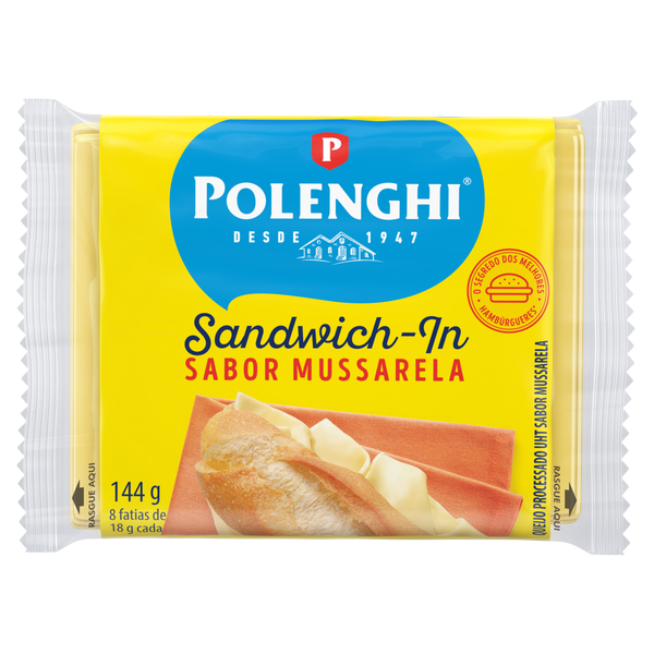 SANDWICH IN MUSSARELA POLENGHI 144G
