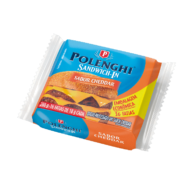 SANDWICH IN SABOR CHEDDAR L16P13  POLENGHI 288G