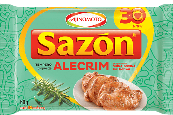 SAZON FLOPPY TOQUE ALECRIM AJINOMOTO 60G