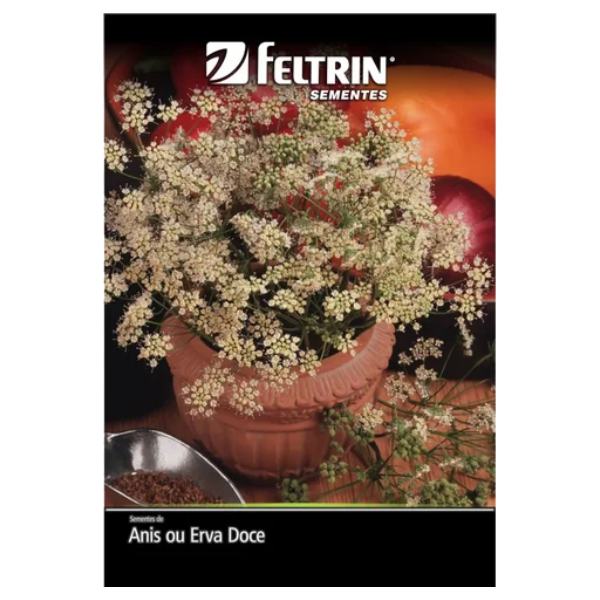 SEMENTES FELTRIN ANIS ANIS OU ERVA DOCE