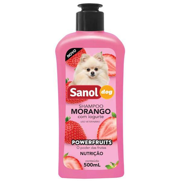 SH MORANGO IOGURTE SANOL DOG 500ML