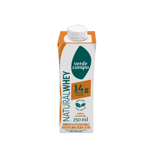 SHAKE 14 WHEY CARAMELO VERDE CAMPO 250ML